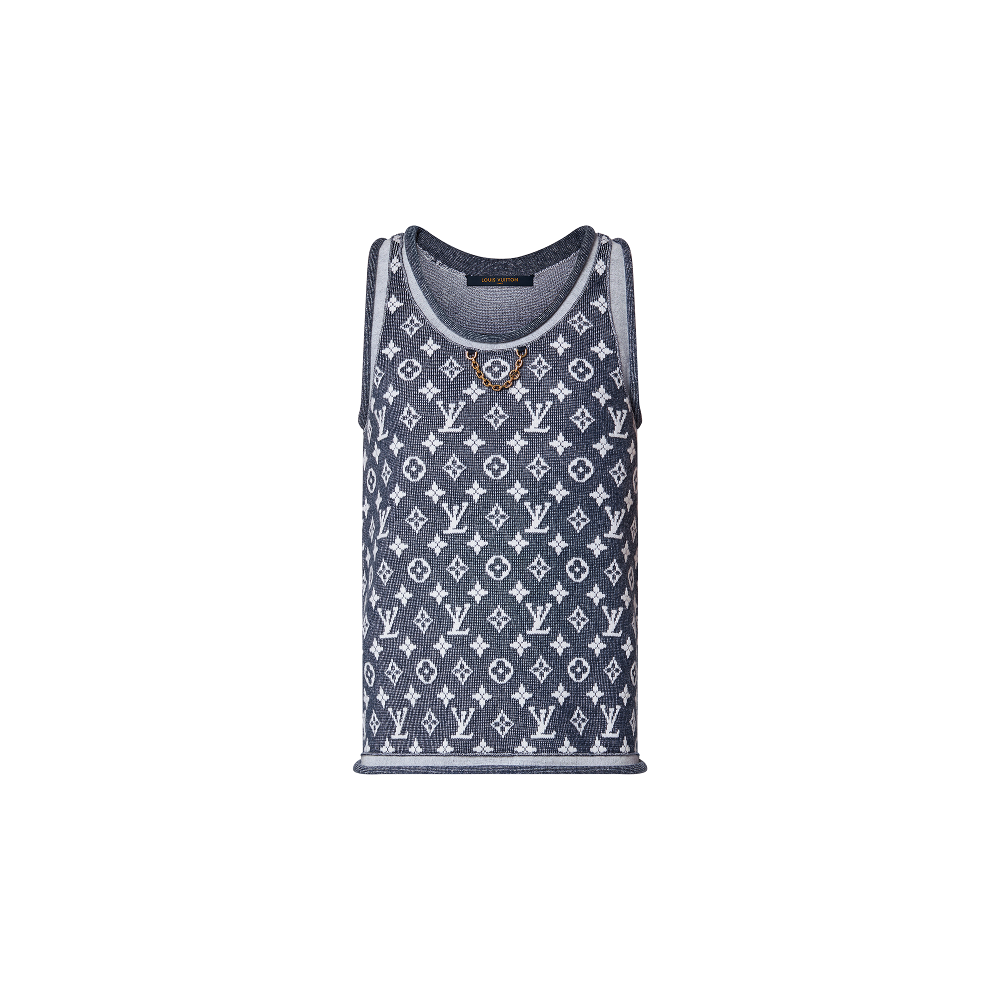 Monogram Jacquard Tank Top Ready to Wear LOUIS VUITTON